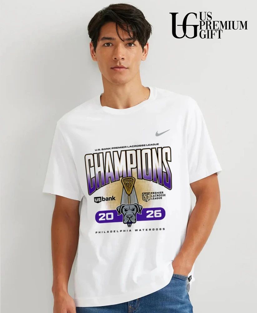 Philadelphia Waterdogs 2026 US Bank Premier Lacrosse League Champions shirt