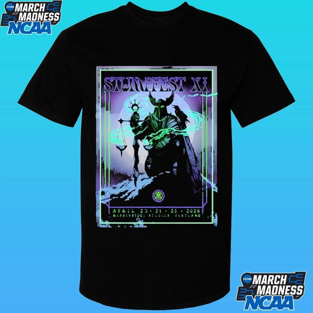 Stumpfest Xi April 23, 24, 25 2026 Mississippi Studios Portland Event Shirt