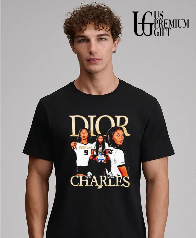 Charles Purdue Boilermakers 9 NCAA Volleyball graphic shirt