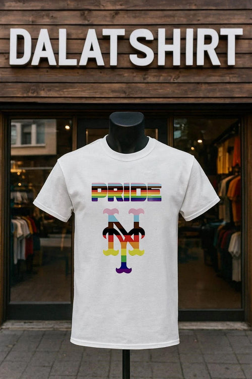 2025 Mets Celebration Pride Month Baseball shirt