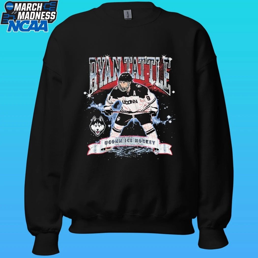Ryan Tattle Uconn Ice Hockey Shirt