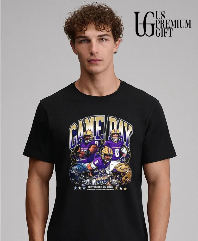 Nakian Jackson and Cole Keller and Tyler Brown JMU vs ODU Rivalry NCAA Football Game Day 2026 shirt