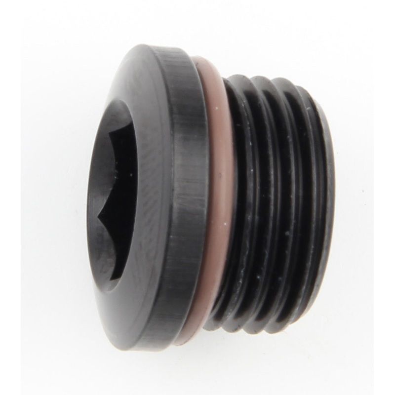 Fragola 481308-BL Black -8 Socket Hex Port Plug