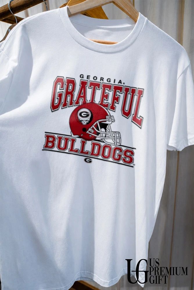Georgia Bulldogs x Grateful Dead Steal Your helmet shirt