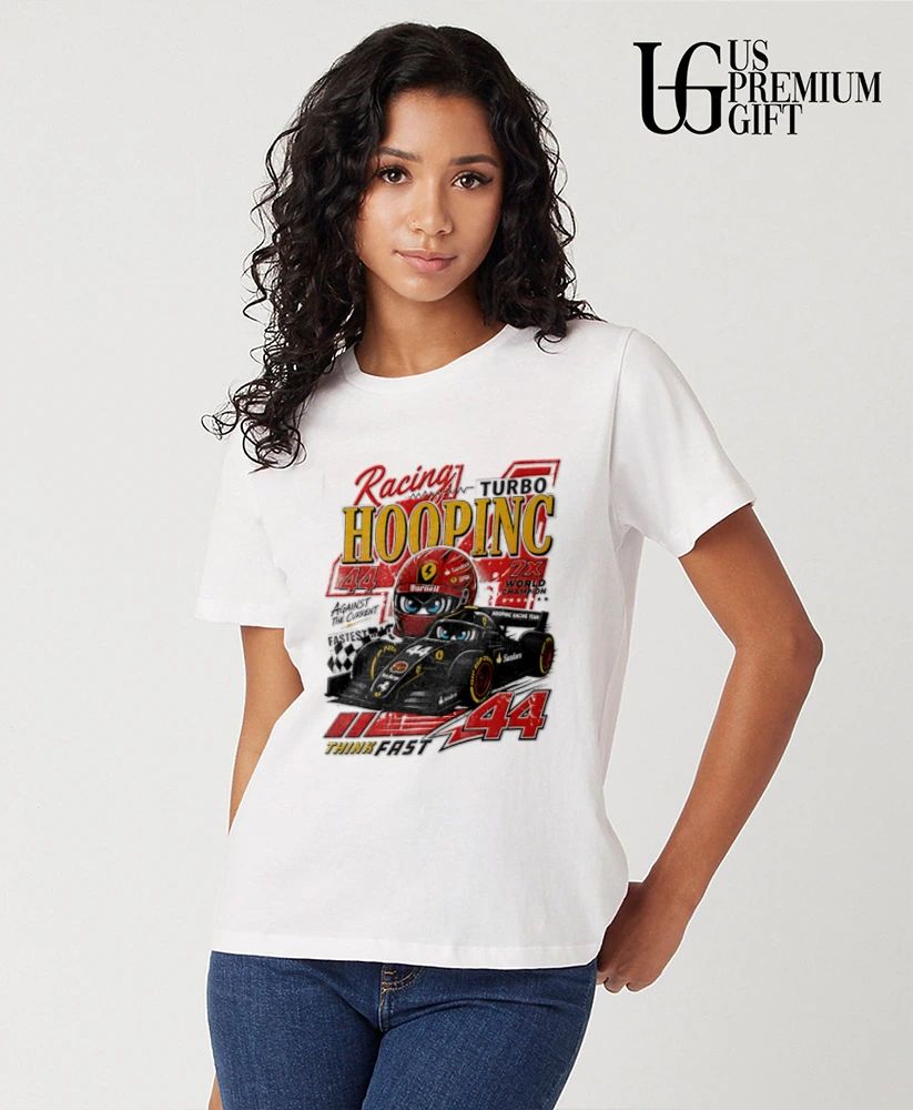 Lewis Hamilton Formula 1 Racing Hoopinc Turbo 44 World Champion Think Fast shirt