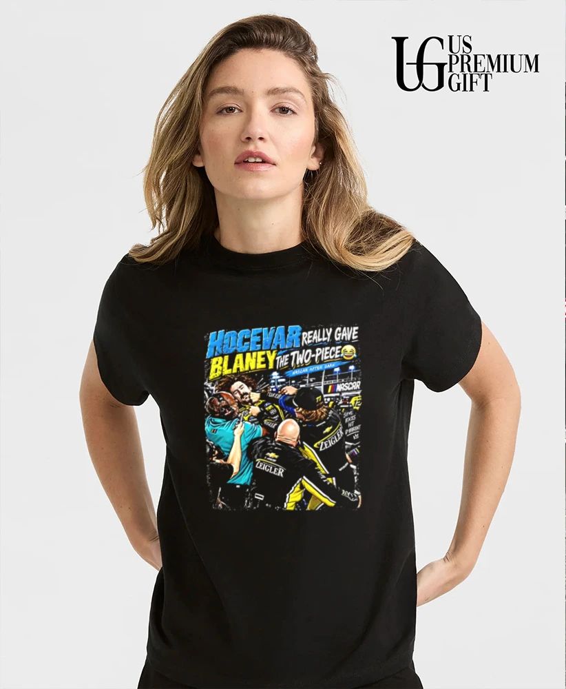 Hocevar Really Gave Blaney The Two-Piece shirt