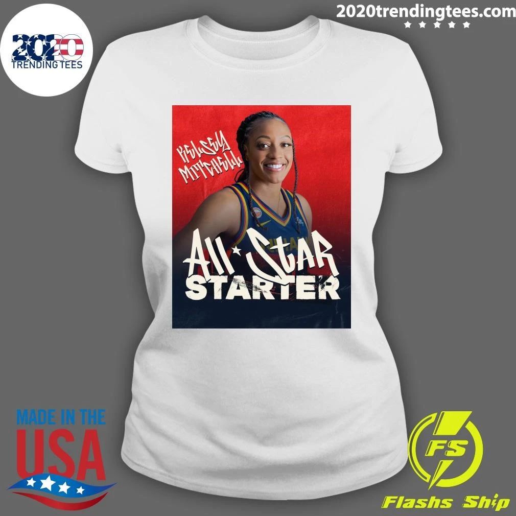 Kelsey Mitchell is a 4x WNBA All-Star Starters Shirt