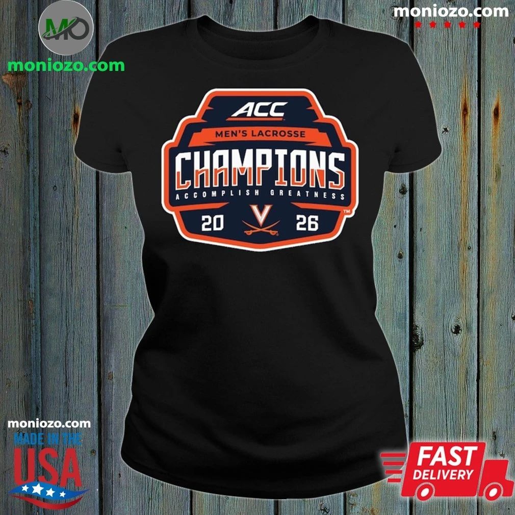 Virginia Cavaliers Blue 84 Unisex 2026 ACC Men’s Lacrosse Tournament Champions Locker Room Shirt