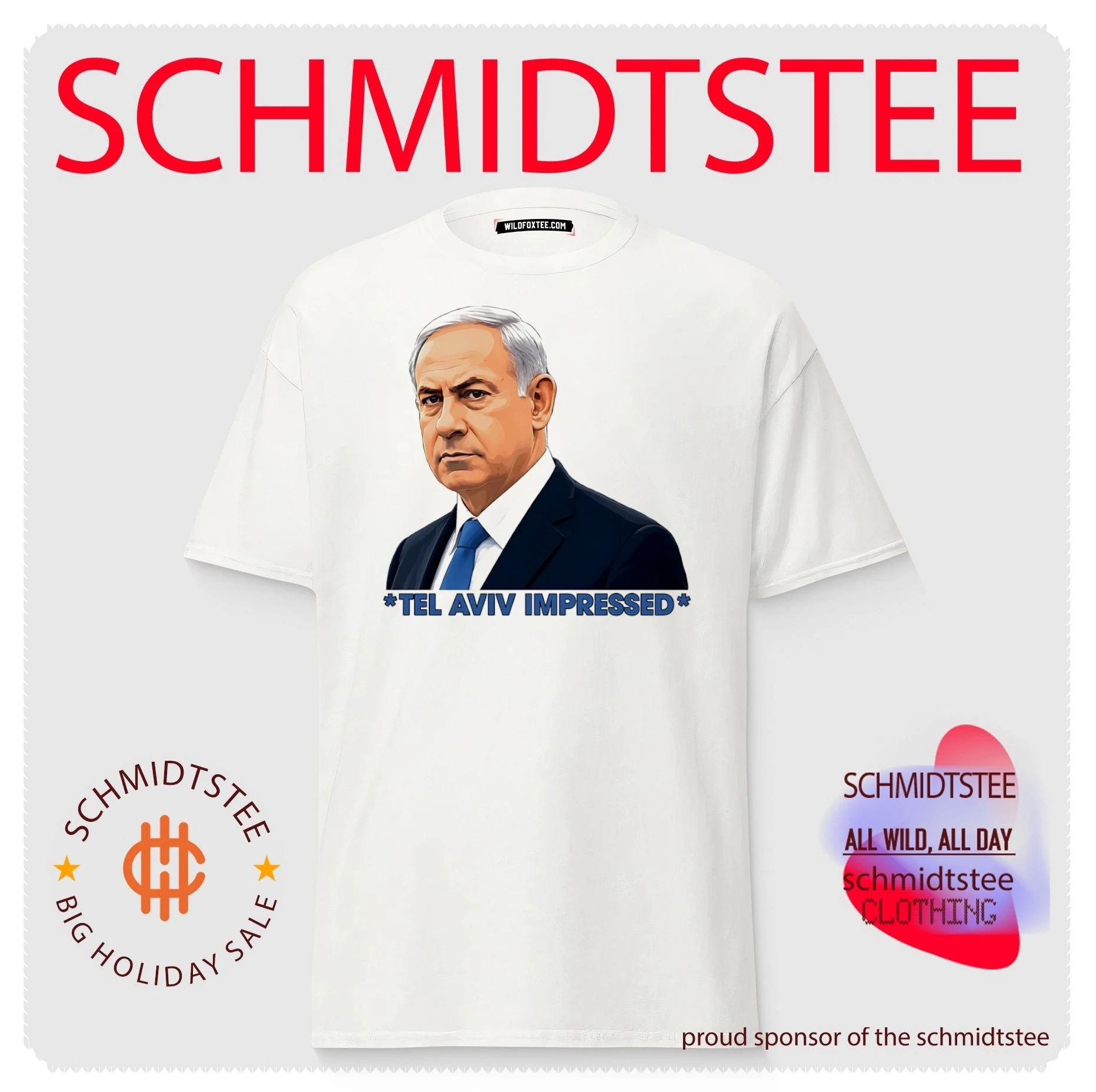 Benjamin Netanyahu Tel Aviv Impressed Meme shirt
