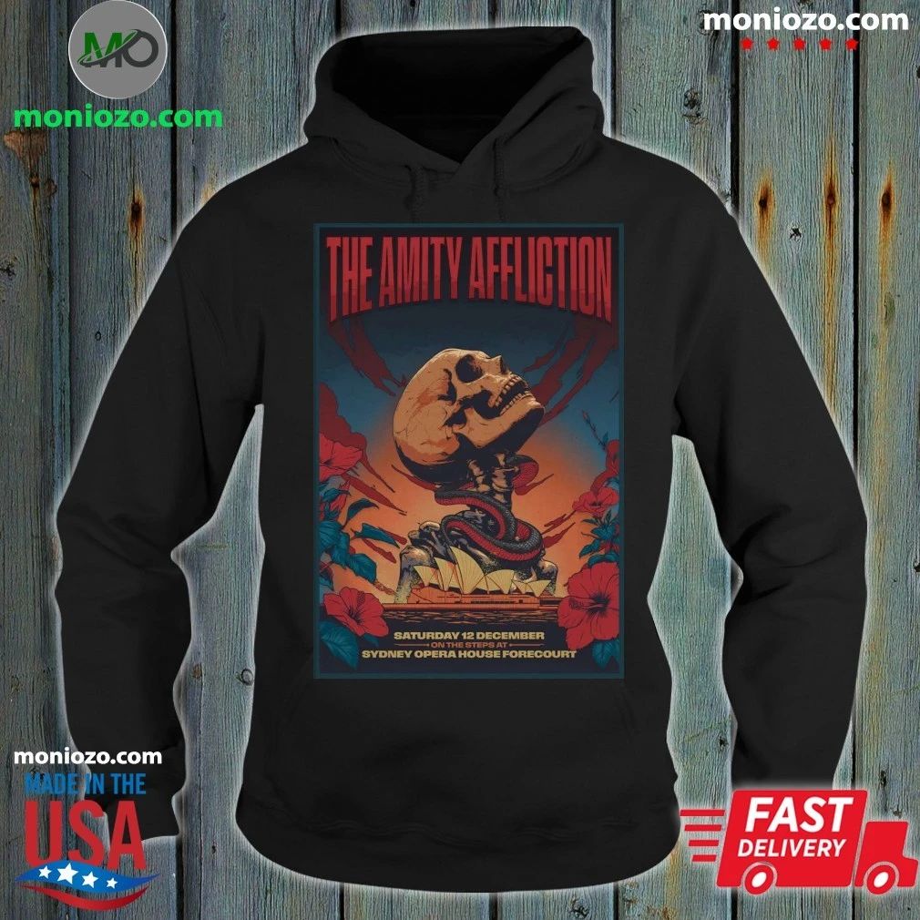The Amity Affliction In Sydney AUS On Dec 12 2026 Poster T-Shirt