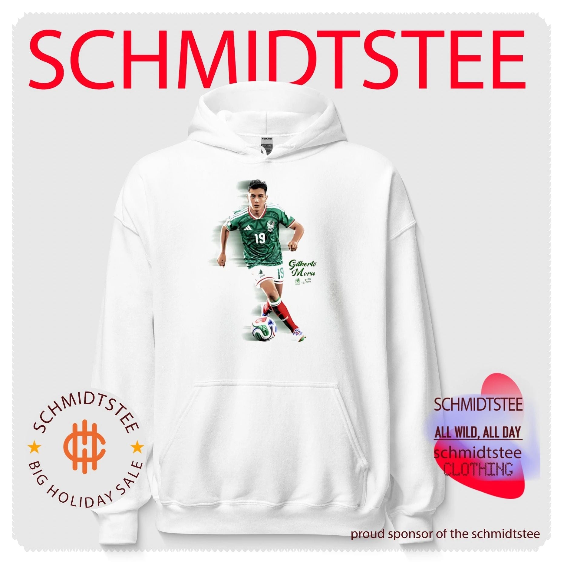 Gilberto Mora Mexico National Team Soccer graphic shirt