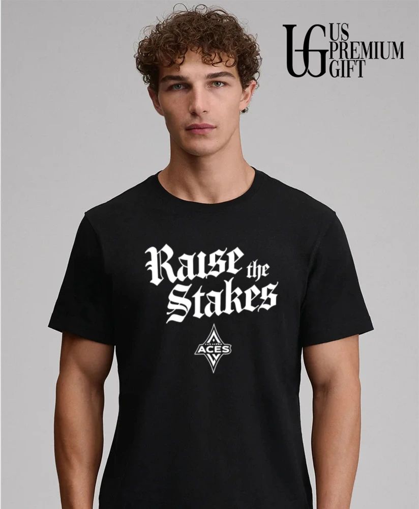 Las Vegas Aces Raise the Stakes WNBA Basketball logo shirt