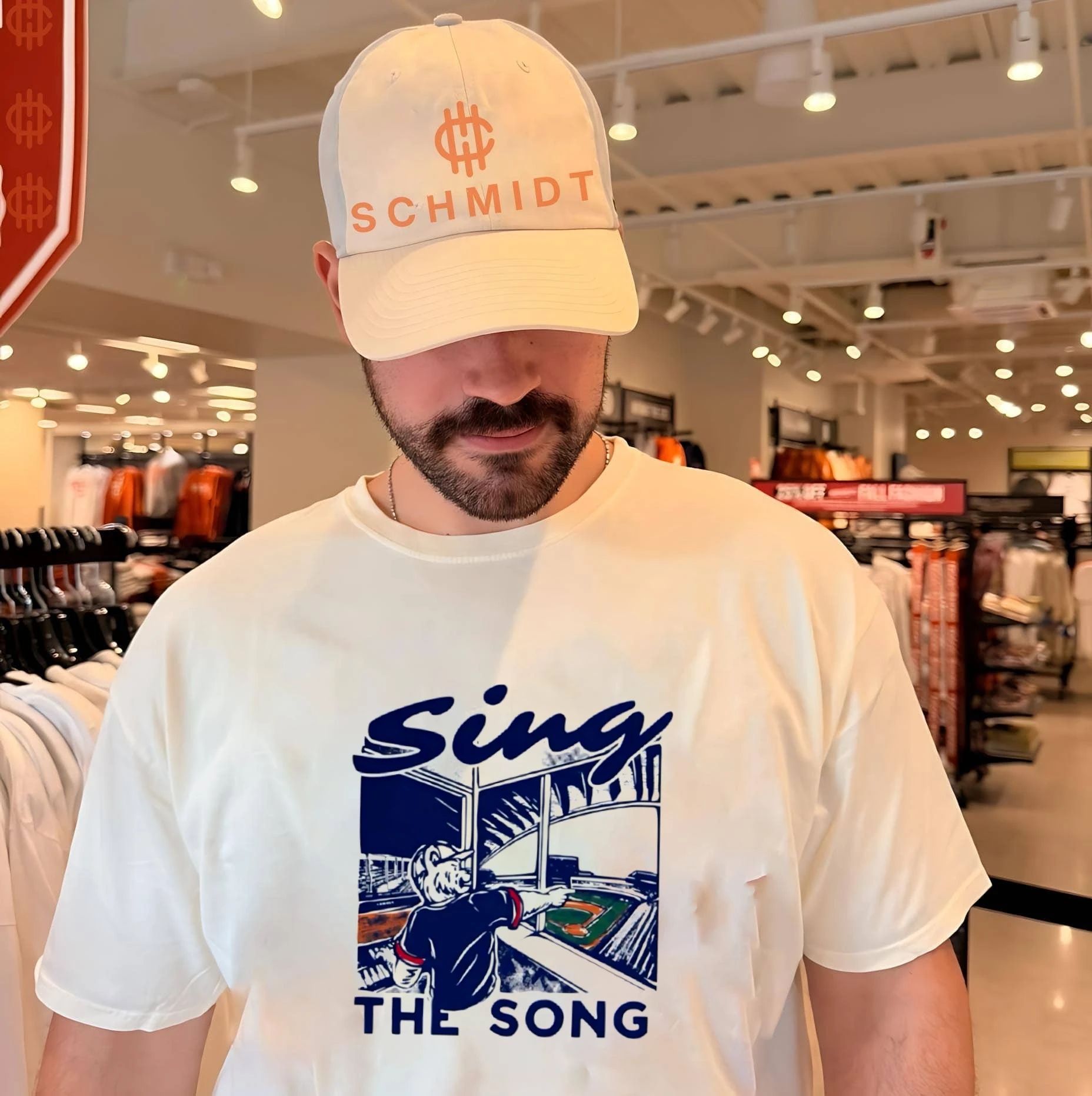 Sing the Song Chicago Cubs Mascot Clark the Cub shirt