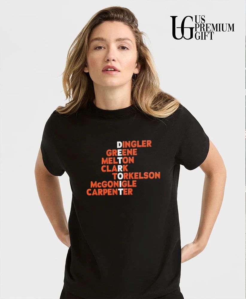Detroit Tigers Baseball Names 2026 shirt