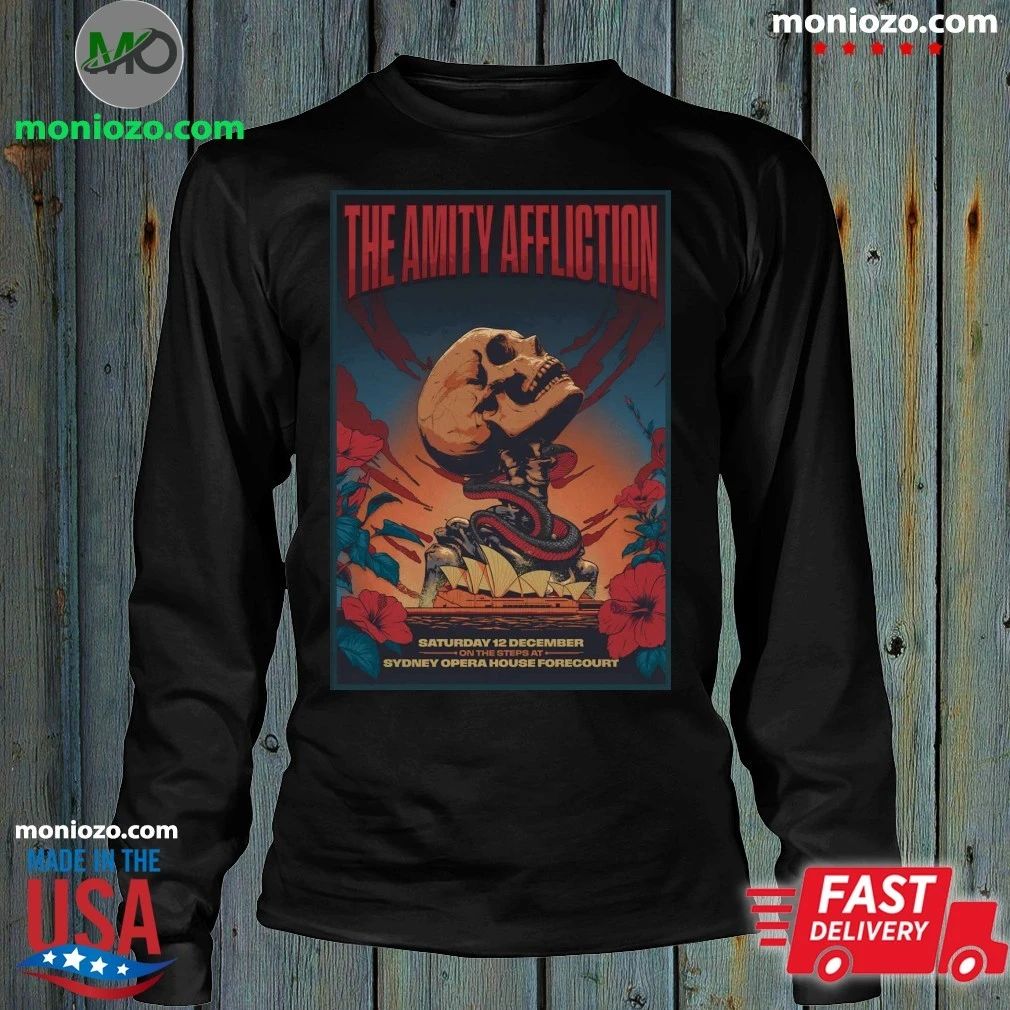 The Amity Affliction In Sydney AUS On Dec 12 2026 Poster T-Shirt