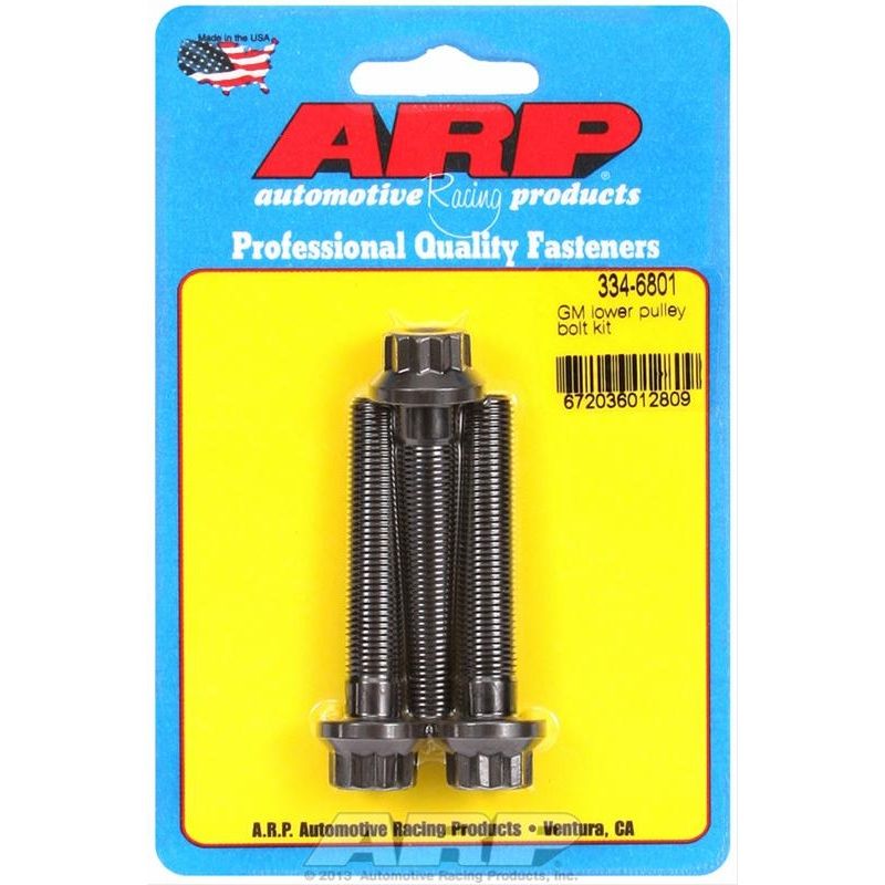 ARP GM lower pulley bolt kit