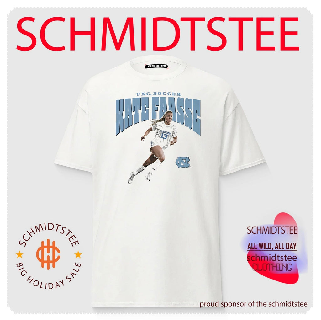 North Carolina Tar Heels Kate Faasse portrait shirt