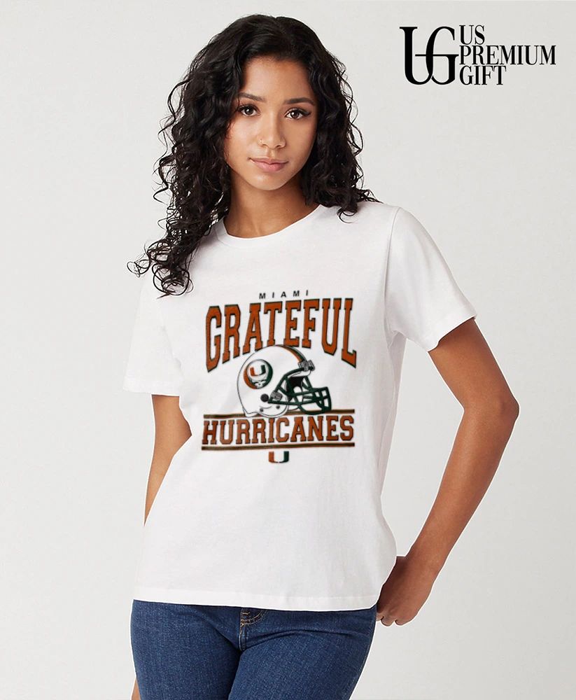University Of Miami x Grateful Dead Steal Your helmet shirt