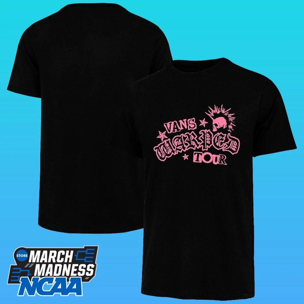 Vans Warped Tour Pink Is Punk Shirt