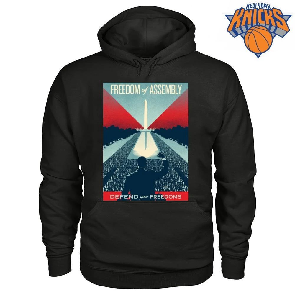 Freedom of Assembly Civil Rights Protest Defend Your Freedoms Shirt
