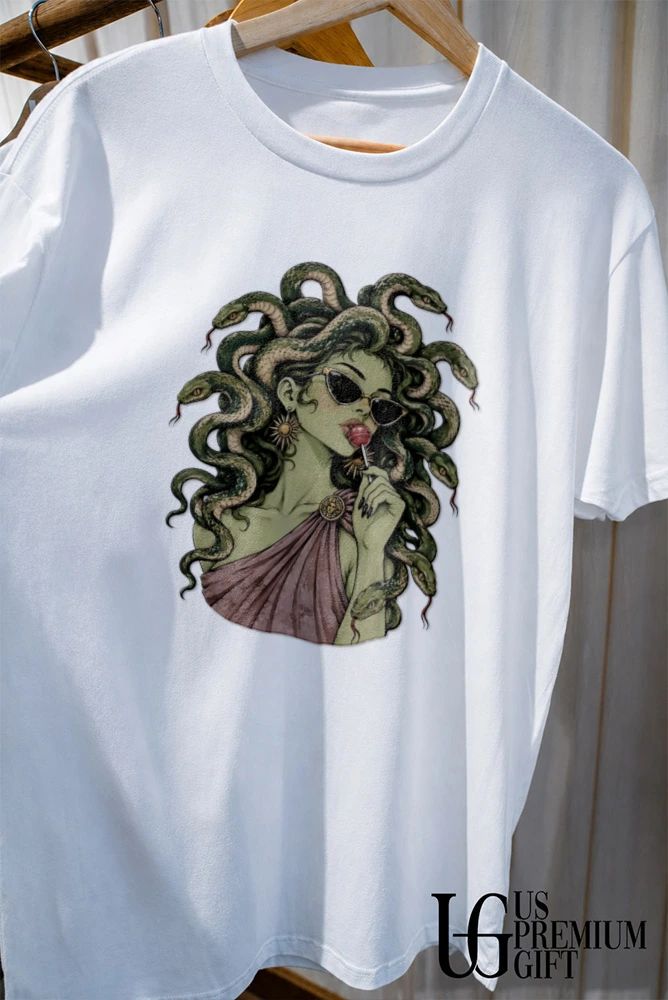 Medusa lollipop greek mythology shirt