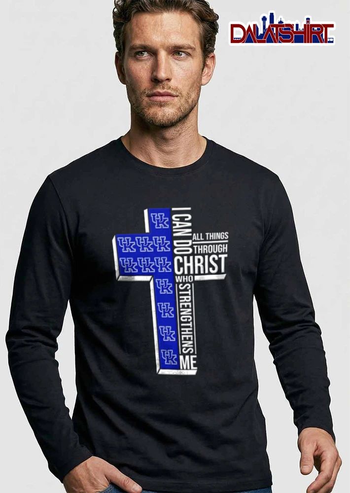 Kentucky Wildcats I can do all things through Christ who strengthens me shirt