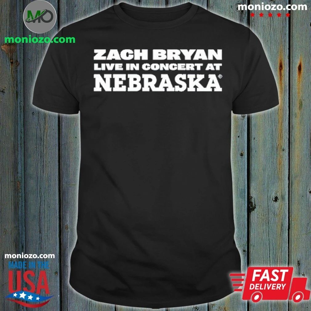 Zach Bryan Nebraska 2026 Show T-Shirt