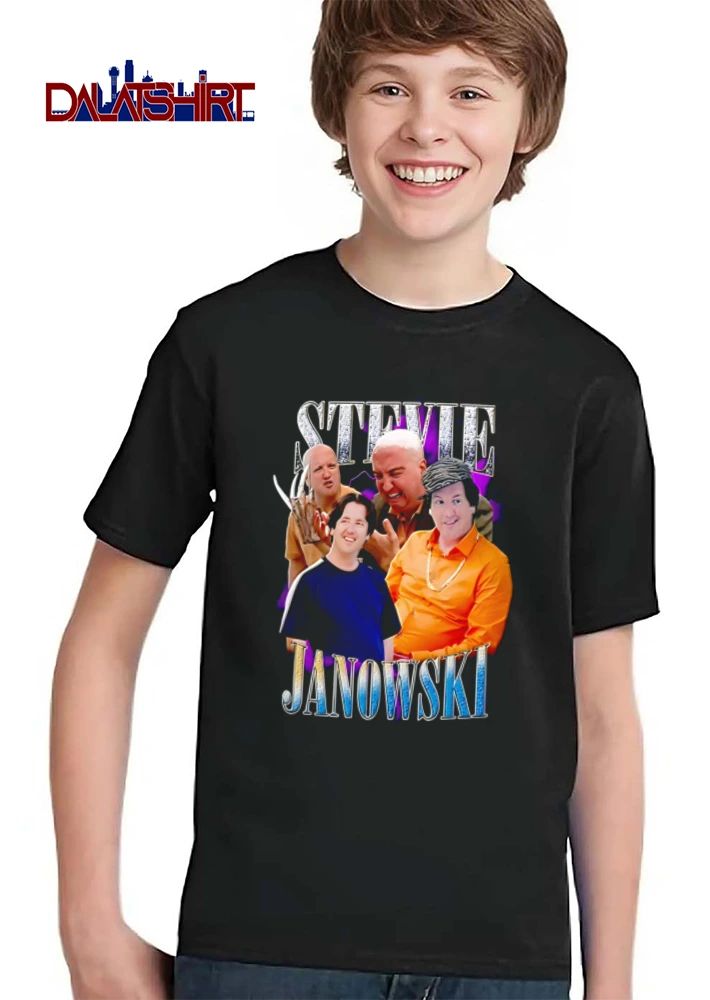 Stevie Janowski three men smiling portrait style shirt