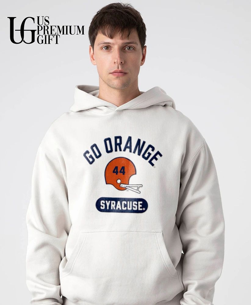 Syracuse Orange Go Orange helmet shirt