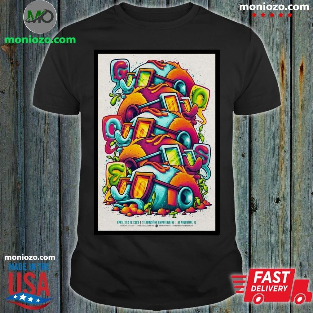 Original Goose Apr 18-19, 2026 Saint Augustine, FL Tour Poster Shirt