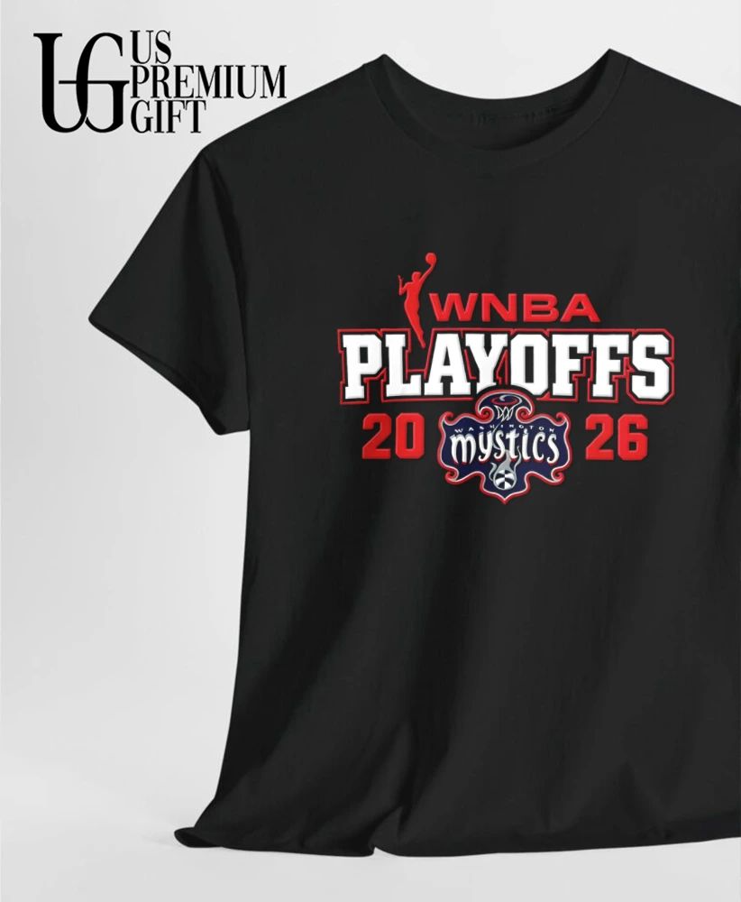 Playoffs Washington Mystics WNBA 2026 logo shirt