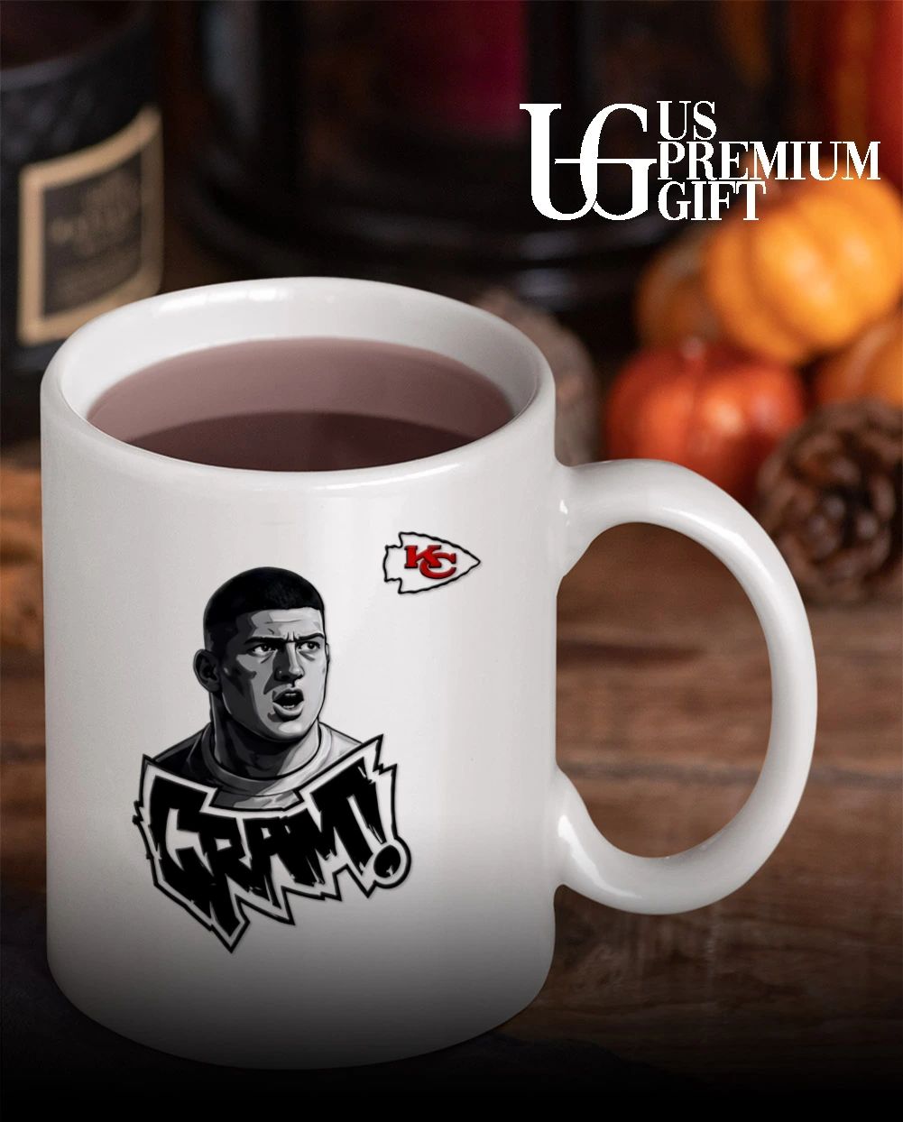 George Karlaftis KC Chiefs CRAM portrait shirt