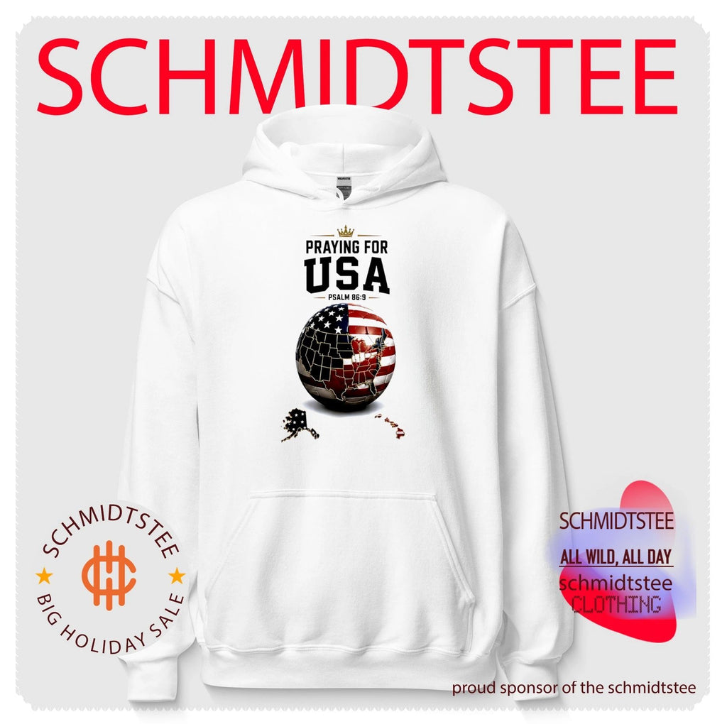 Praying for USA Psalm 86 9 American Flag Soccer Ball shirt