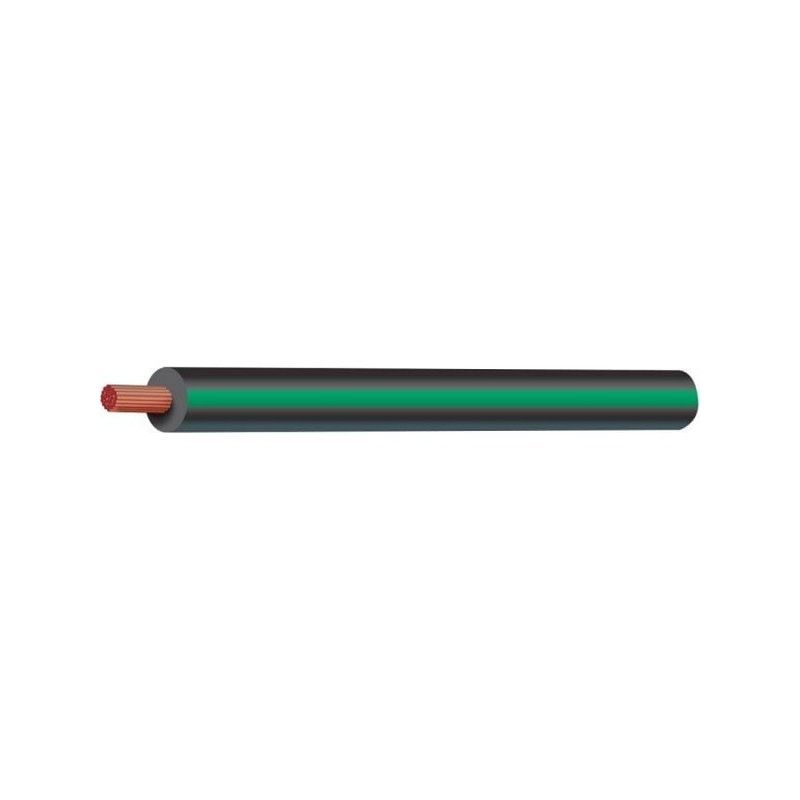 Tycab 4mm Single Core Trace Cable Black Green 30M(23/0.32)(Auto 152) CW1429