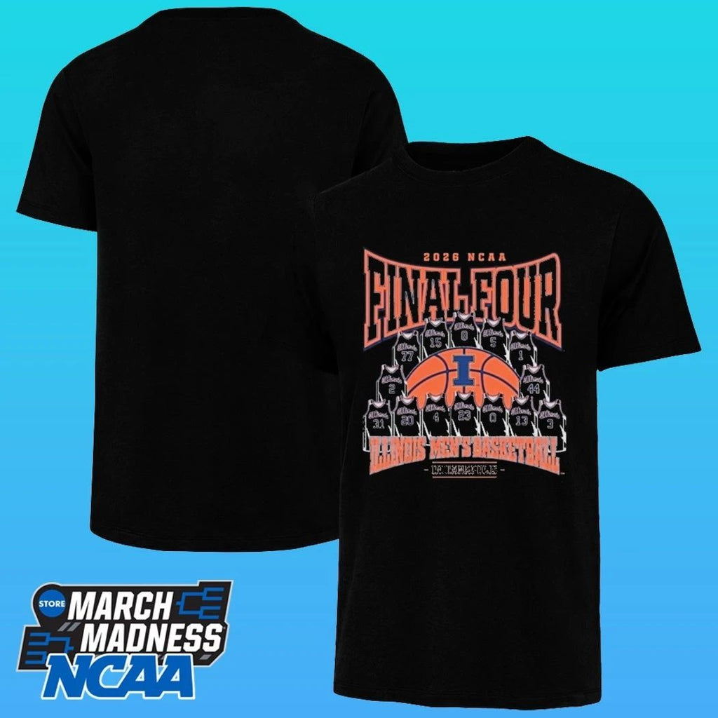 Illinois Men’s Basketball 2026 NCAA Final Four Shirt