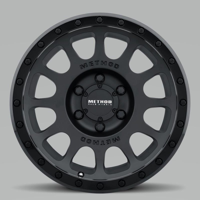 Method MR305 NV 17×8.5 0mm Offset 5×5 94mm CB Double Black Wheel