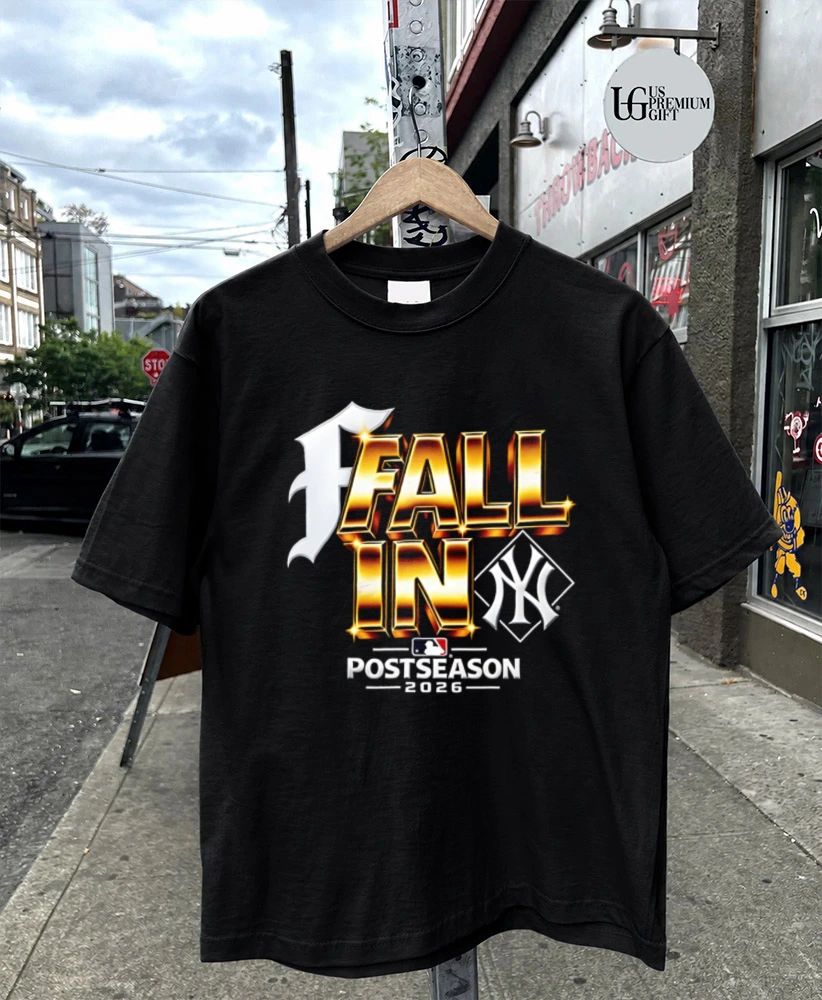 New York Yankees Postseason Fall In Legend 2026 logo shirt