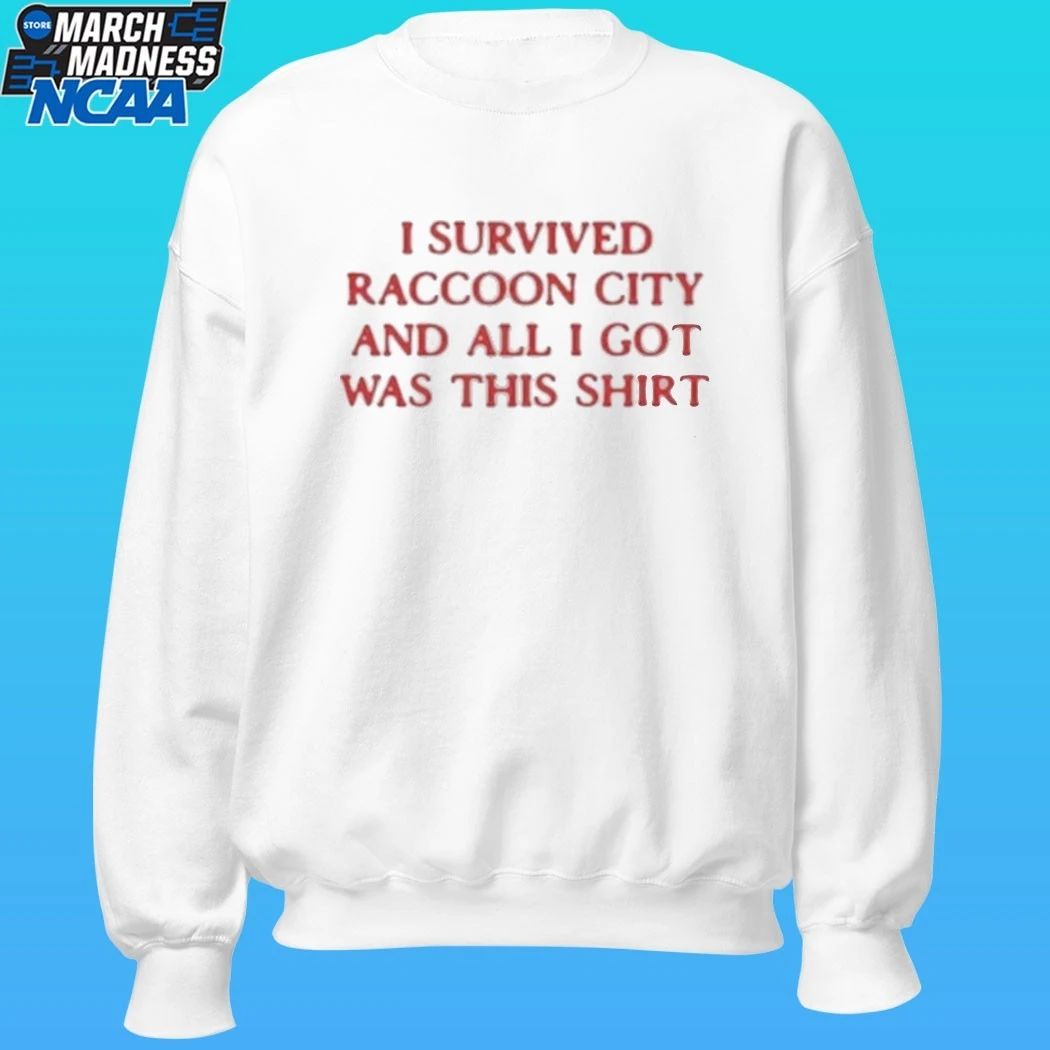 Resident Evil I Survived Raccoon City And All I Got Was This Shirt