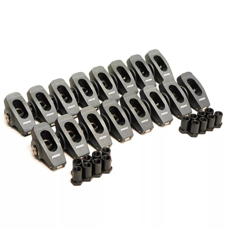 PRW Power 6532701 Pro Series Billet SBC Rocker Arms 1.5 Ratio 3/8 Stud