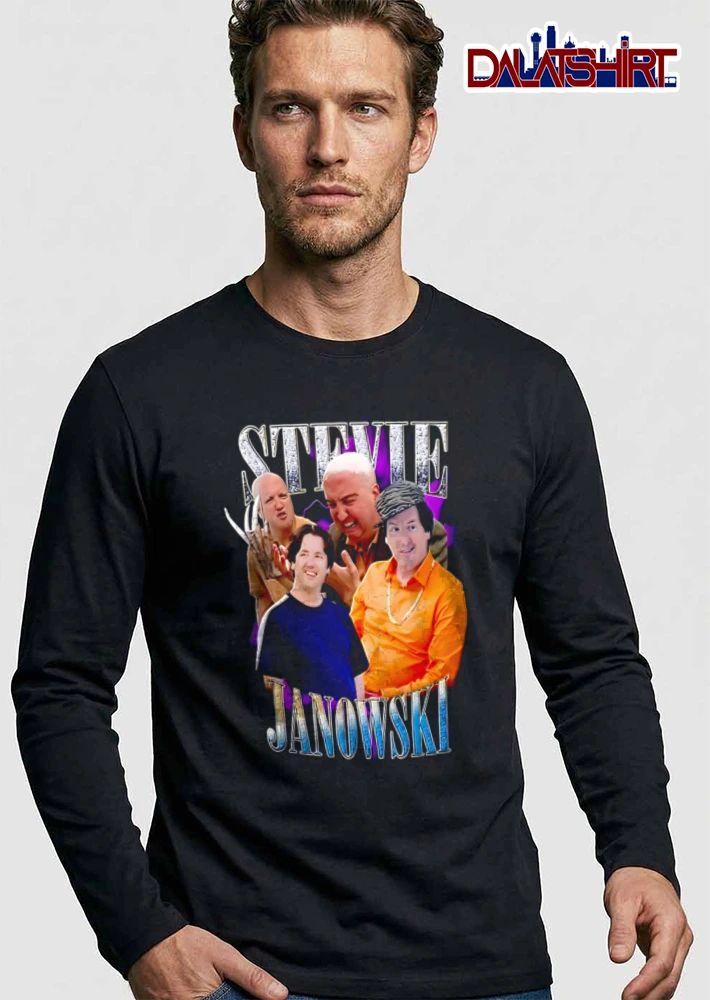 Stevie Janowski three men smiling portrait style shirt