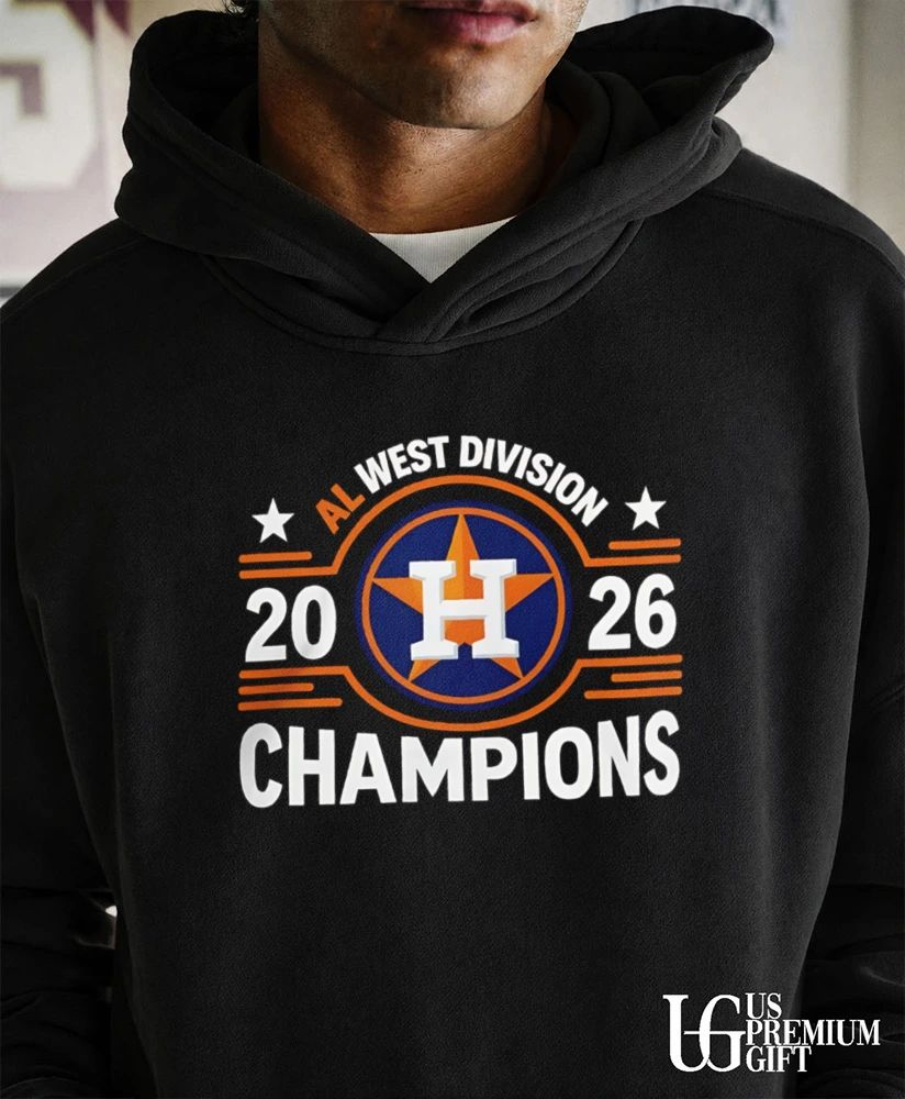 Houston Astros AL West Division Champions 2026 shirt