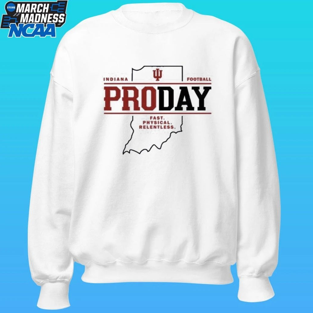 Fernando Mendoza Indiana Pro Day Football Shirt