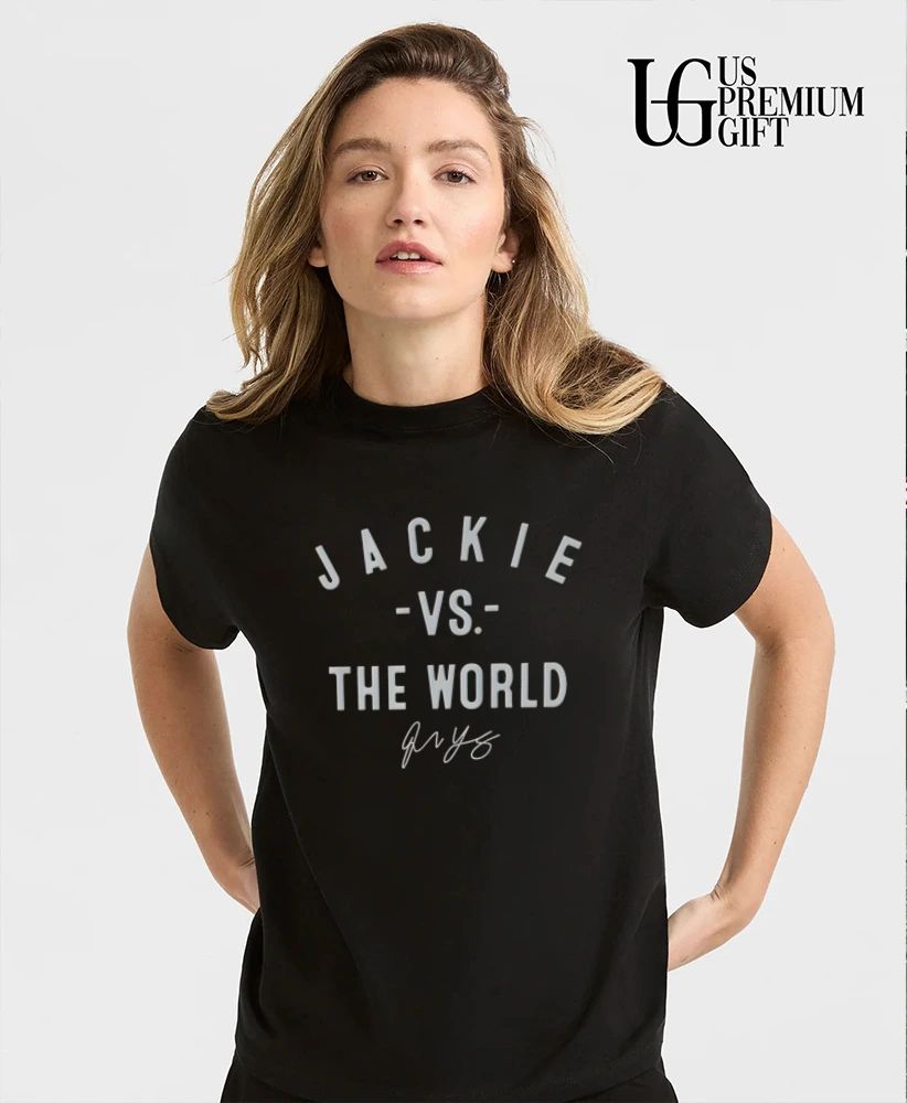 Jackie Young Vs The World Las Vegas Aces WNBA 2026 signature shirt