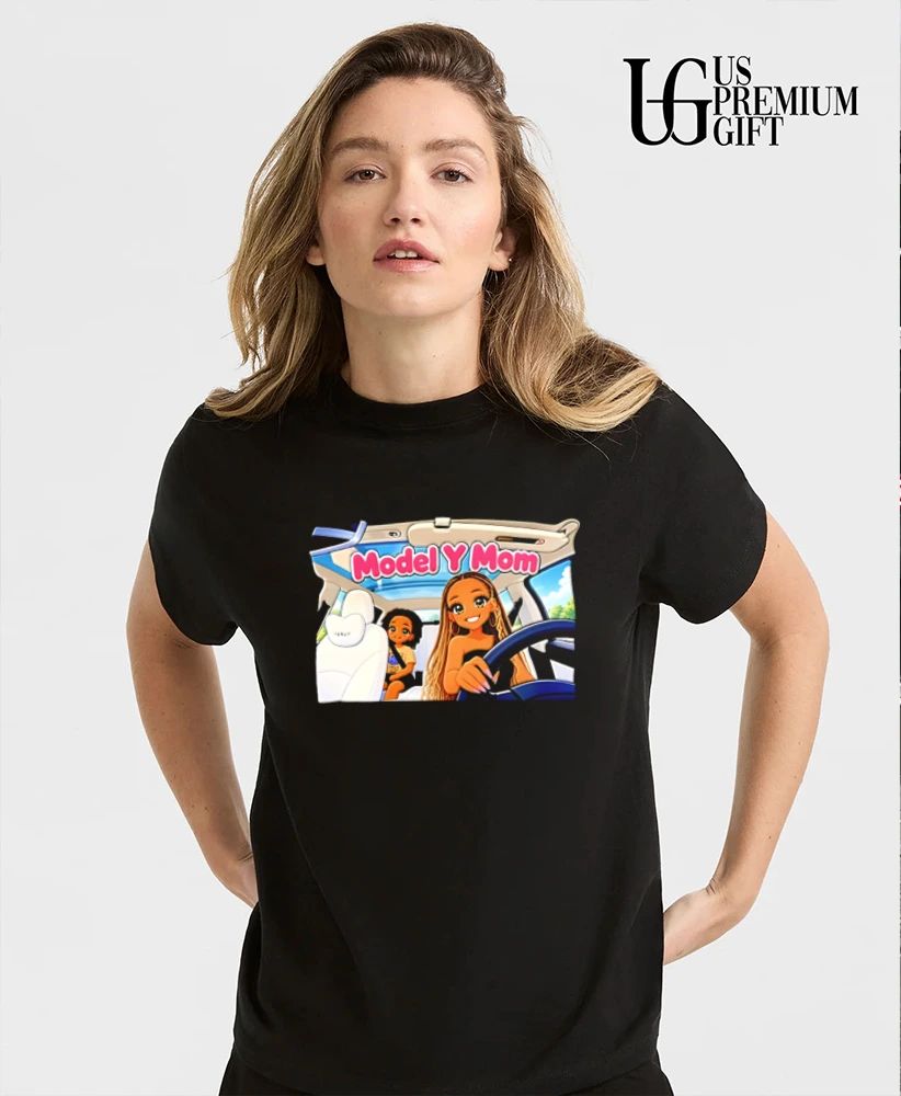 Model Y Mom Driving a Tesla Electric Vehicle shirt