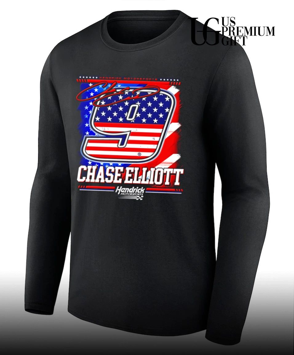 Chase Elliott Hendrick Motorsports 9 signature shirt