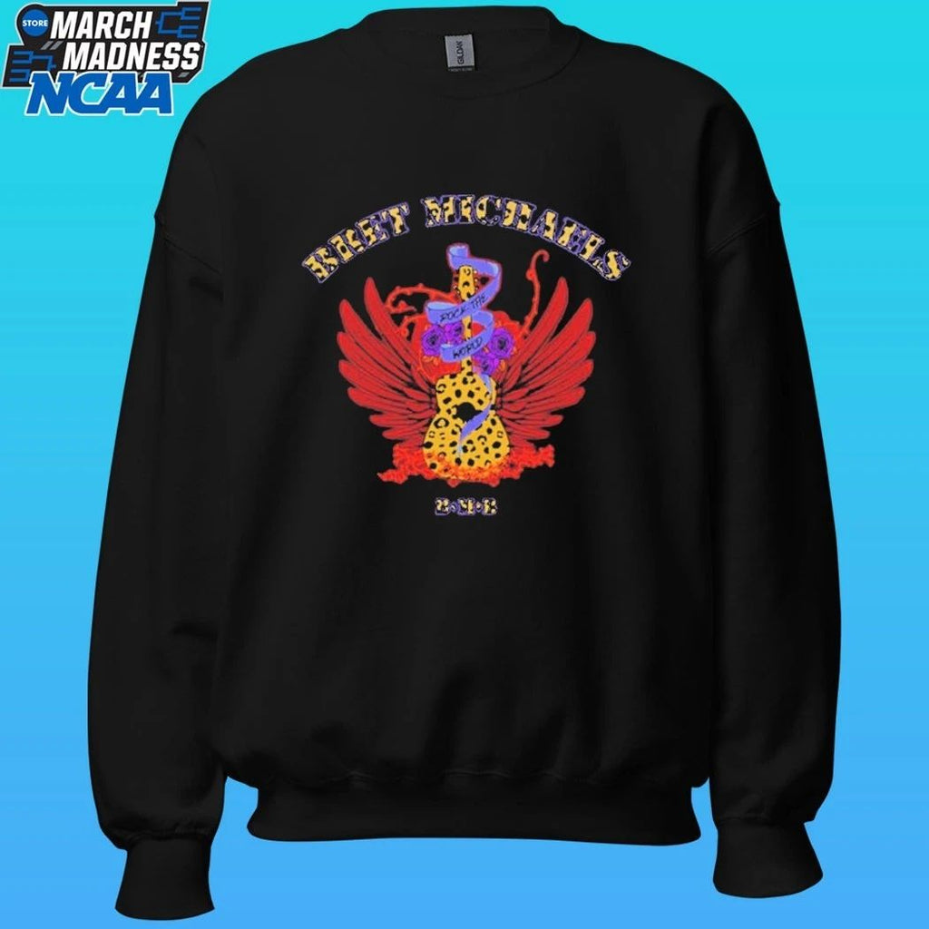Bret Michaels Cheetah Print Guitar Shirt