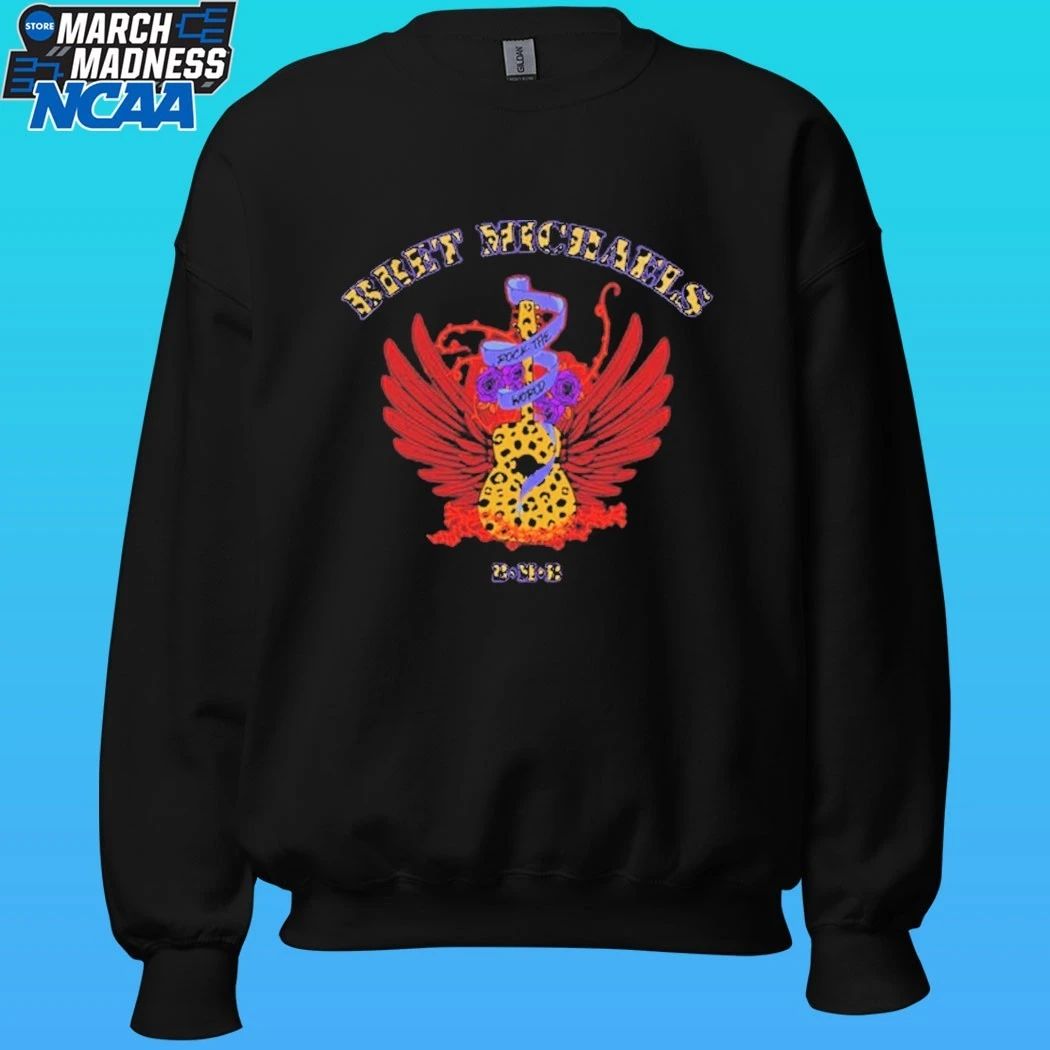 Bret Michaels Cheetah Print Guitar Shirt