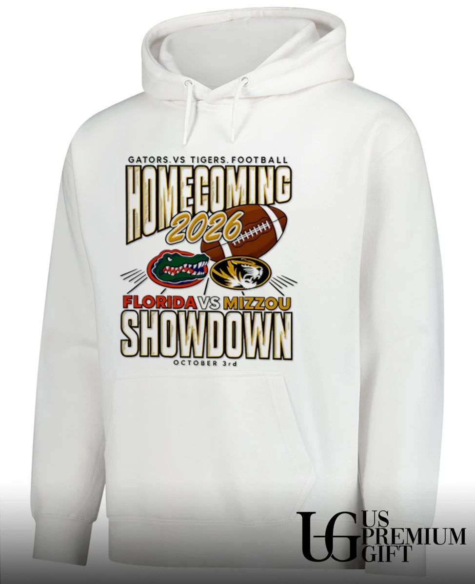 Missouri Tigers vs Florida Gators 2026 Homecoming Showdown logo shirt