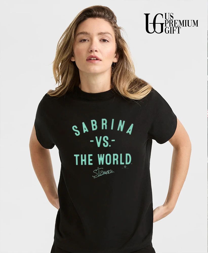 Sabrina Ionescu Vs The World New York Liberty WNBA signature shirt