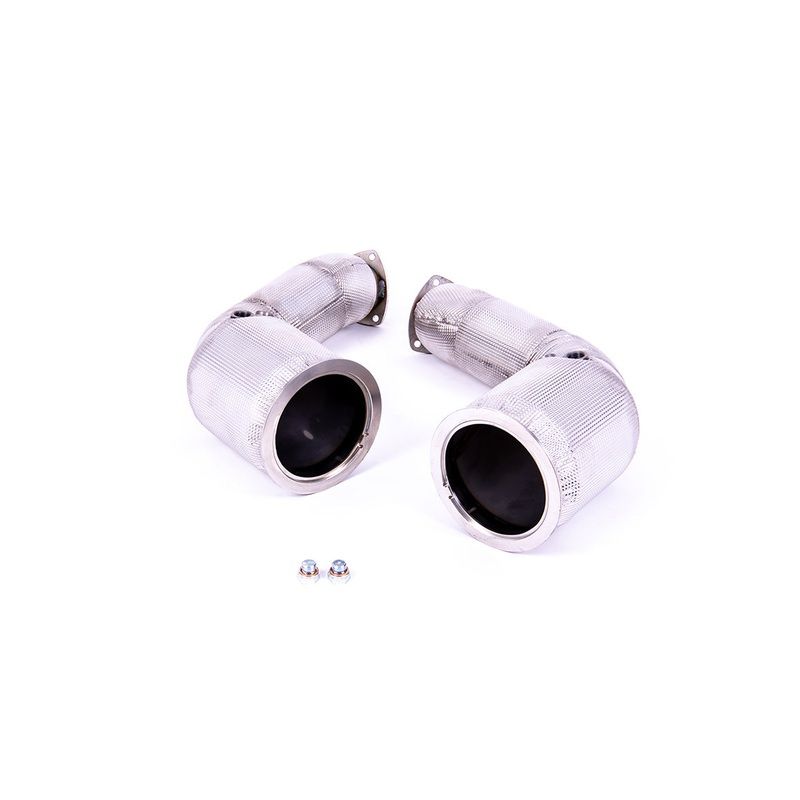 Milltek Sport Downpipe with De-Cat 2020+ Audi RSQ8 / Audi SQ7 4M + 1 more (Non-GPF)